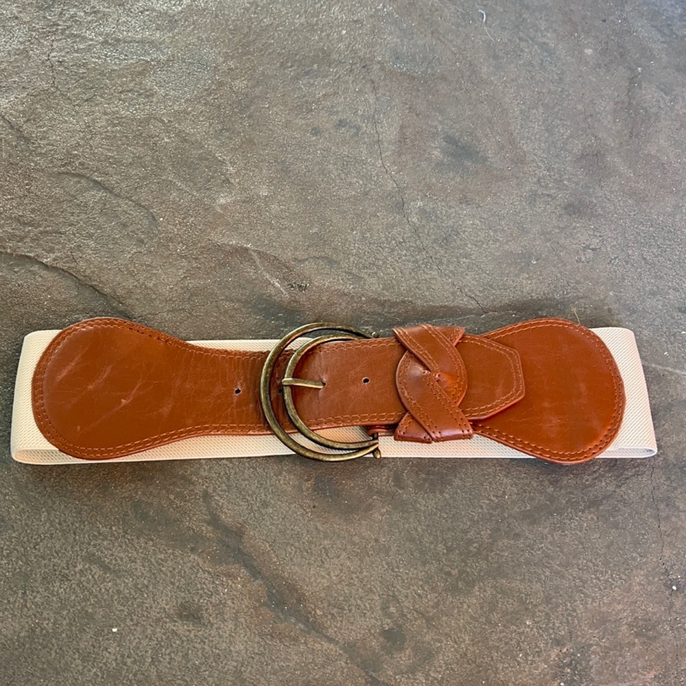 Women’s wide stretchy belt